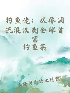 钓鱼佬：从桥洞流浪汉到全球首富